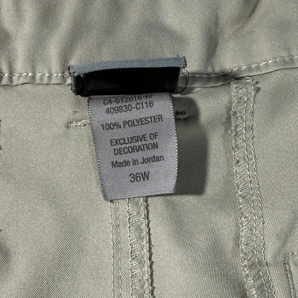 Champion Mens Khaki Golf‎ Shorts Tan Size 36W Polyester